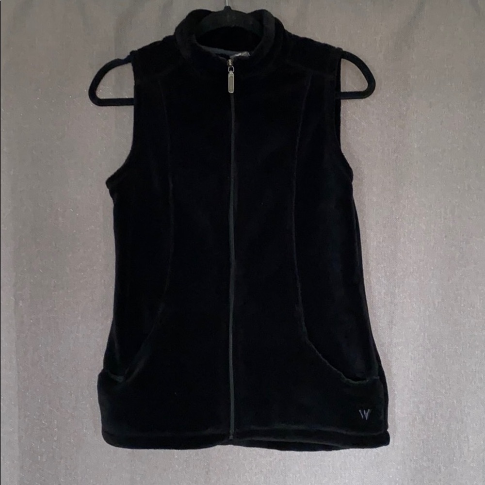 Black Fleece Vest